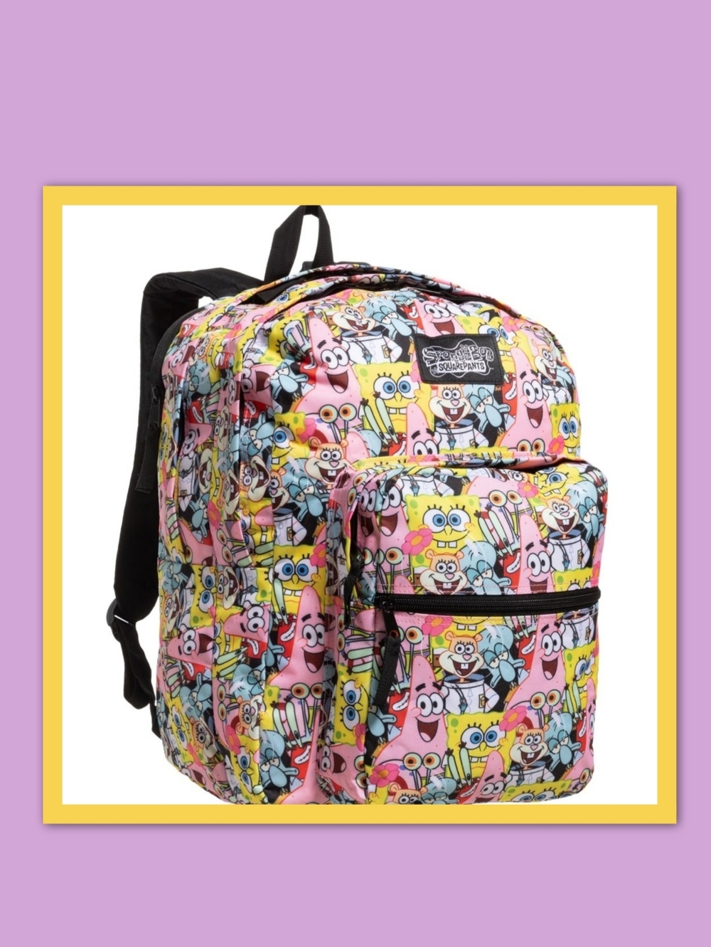 MAD ENGINE BIKINI BOTTOM FRIENDS BACKPACK.